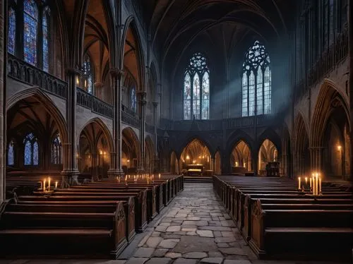 gothic church,sanctuary,haunted cathedral,ulm minster,black church,nidaros cathedral,the black church,gothic architecture,empty interior,utrecht,duomo,blood church,st marienkirche,church faith,the interior,holy place,interior view,aisle,church religion,churches,Art,Classical Oil Painting,Classical Oil Painting 24