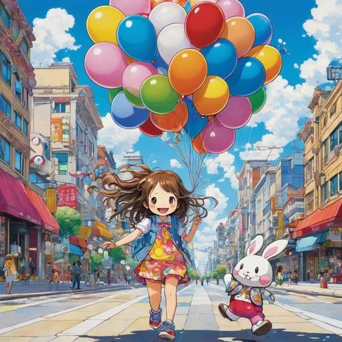 colorful balloons,little girl with balloons,balloon trip,balloonist,balloon,kites balloons,pink balloons,rainbow color balloons,balloons flying,balloons,happy birthday balloons,corner balloons,pallonji,cloudstreet,play street,ballon,red balloon,kitaro,heart balloons,hosoda,Illustration,Abstract Fantasy,Abstract Fantasy 13