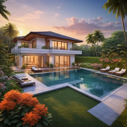 tropical house,pool house,luxury home,beautiful home,holiday villa,dreamhouse,tropical island,luxury property,tropical greens,landscaped,modern house,florida home,home landscape,landscape designers sydney,house by the water,roof landscape,landscape design sydney,oceanfront,beach house,tropics,Conceptual Art,Fantasy,Fantasy 03