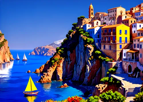 greek islands,greek island,portofino,italy liguria,parga,italy,manarola,italia,mediterranean,amalfi,amalfi coast,italian painter,capri,liguria,the mediterranean sea,positano,lipari,dubrovnic,sicily,world digital painting,Unique,Pixel,Pixel 05