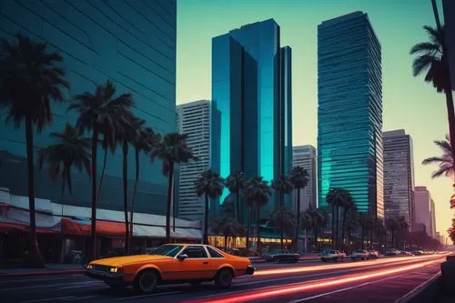 los angeles,makati,miami,losangeles,autopia,ortigas,vdara,cityscape,honolulu,car wallpapers,hkmiami,la,sandiego,paulista,wilshire,futuristic landscape,city highway,riviera,evening city,angeleno,Illustration,Black and White,Black and White 02