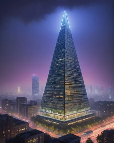 transamerica pyramid,lotte world tower,glass pyramid,the great pyramid of giza,transamerica,guangzhou,futuristic architecture,shard of glass,cybercity,pyramide,pyramidal,supertall,arcology,libeskind,the energy tower,mypyramid,pyramid,steel tower,kharut pyramid,eurotower,Art,Classical Oil Painting,Classical Oil Painting 15