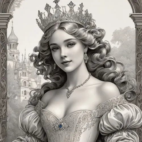 noblewoman,victorian lady,principessa,princess sofia,fairest,milady,Illustration,Retro,Retro 08