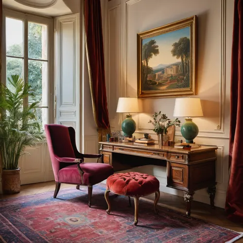 sitting room,danish room,chateau margaux,interior decor,highclere castle,great room,ornate room,casa fuster hotel,livingroom,chaise lounge,wade rooms,napoleon iii style,hotel de cluny,stately home,royal interior,breakfast room,neoclassical,the living room of a photographer,interior decoration,antique furniture,Photography,General,Commercial