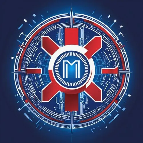 metru,m badge,metron,marinos,utm,maiorum,Unique,Design,Logo Design