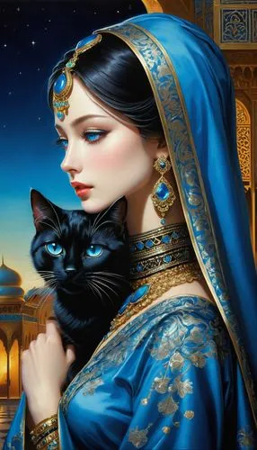 sheherazade,persia,rem in arabian nights,khayyam,mervat,fatemeh,Illustration,Realistic Fantasy,Realistic Fantasy 08