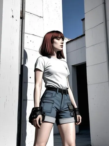 pitty,rotoscoping,bulletgirl,rotoscoped,concrete chick,videoclip