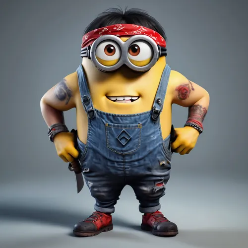 minion tim,minion hulk,dancing dave minion,minion,minions,despicable me,pubg mascot,mini e,cute cartoon character,mini,bob,cartoon character,construction worker,homer,cinema 4d,3d man,strongman,3d model,anthropomorphized,ironworker