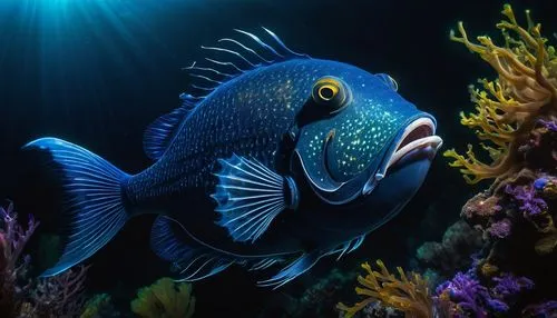 blue stripe fish,blue angel fish,underwater fish,blue fish,beautiful fish,coral reef fish,imperator angelfish,lemon surgeonfish,triggerfish-clown,cichlid,aquarium lighting,triggerfish,pallet surgeonfish,angelfish,marine fish,ornamental fish,golden angelfish,discus fish,sea life underwater,deep sea fish,Art,Artistic Painting,Artistic Painting 33