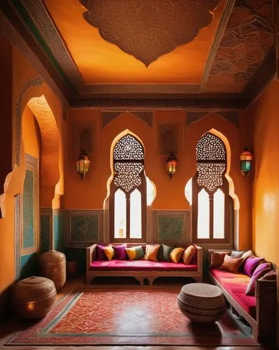 haveli,moroccan pattern,la kasbah,riad,kasbah,casbah,mahdavi,marrakesh,persian architecture,morocco,interior decor,ornate room,arabic background,marocco,amanresorts,hammam,marrakech,agrabah,iranian architecture,interior decoration,Art,Classical Oil Painting,Classical Oil Painting 44