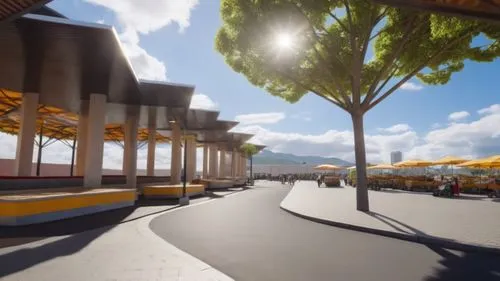 skyrail,underpasses,cryengine,elevated railway,overpass,light rail,skytrains,trainshed,auraria,monorail,branchline,light rail train,train platform,northrail,citydev,autopia,tram road,train station,pedestrianized,victrack