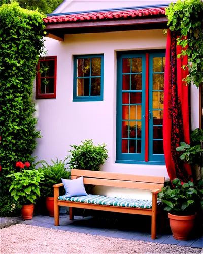 outdoor furniture,porch,front porch,exterior decoration,danish house,garden bench,garden furniture,gardin,blue door,verandahs,terrasse,patios,blue doors,wooden shutters,loggia,shutters,blauhaus,verandas,patio,showhouse,Art,Artistic Painting,Artistic Painting 23