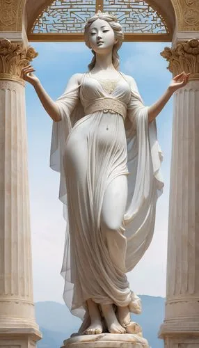 caryatid,ephesus,justitia,statue of freedom,greek mythology,eros statue,aphrodite,goddess of justice,classical antiquity,classical sculpture,athena,greek myth,neoclassical,lady justice,neoclassic,cybele,la nascita di venere,aphrodite's rock,apollo,apollo and the muses,Art,Classical Oil Painting,Classical Oil Painting 02