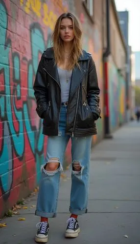 denim,chachi,poki,jodie,denim jacket,ripped jeans