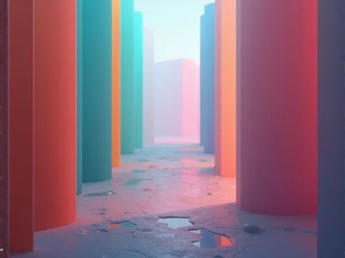 color wall,palette,color fields,fallen colorful,pillars,shaders,3d render,monoliths,gradient,volumetric,anaglyph,saturated colors,cubes,environments,colorful city,virtual landscape,render,gradient effect,shader,material test,Photography,General,Realistic