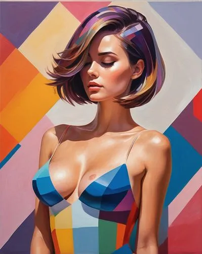 welin,wpap,nielly,cool pop art,pop art colors,jasinski,pop art style,pop art girl,pop art woman,overpainting,pintura,guillemin,modern pop art,oil painting on canvas,italian painter,pittura,artist color,wesselmann,retro woman,art painting,Illustration,Vector,Vector 07