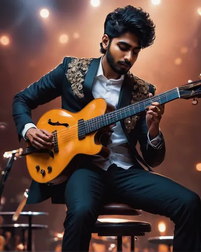 jazz guitarist,concert guitar,guitarist,guitar player,rudra veena,guitar,sarod,electric guitar,the guitar,sitar,classical guitar,arpeggione,playing the guitar,acoustic-electric guitar,guitar solo,guitor,musician,solo entertainer,bass guitar,guitars,Conceptual Art,Fantasy,Fantasy 11