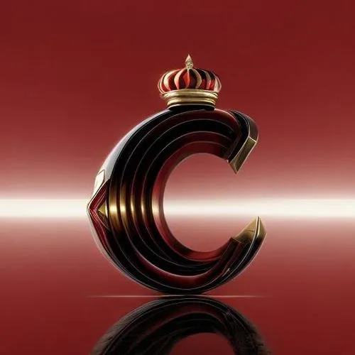 cinema 4d,the czech crown,crown,letter c,crown chakra,royal crown,Material,Material,Gold