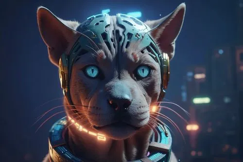 a sphyclid cat wearing a futuristic suit,bengal cat,tigor,liara,eqecat,blue tiger,cheetor,Photography,General,Sci-Fi