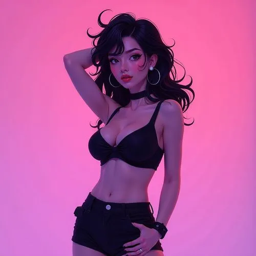 pink background,xcx,kreayshawn,asami,charli,cardizem