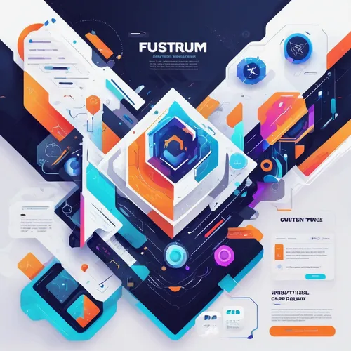 Design a user-friendly interface for a web application.,flat design,landing page,nucleus,futura,futuristic,abstract design,pustefix,fastelovend,wordpress design,interfaces,vector infographic,infograph