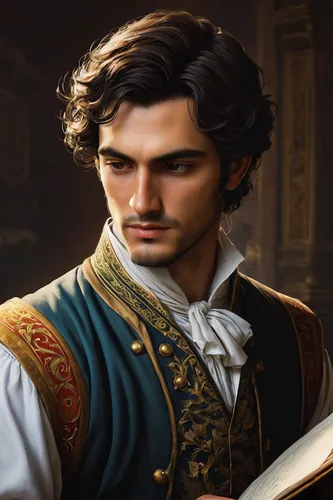 leonardo devinci,robert harbeck,male character,htt pléthore,male elf,carlos sainz,cullen skink,massively multiplayer online role-playing game,persian poet,napoleon bonaparte,alexander,thomas heather wick,charles,hamelin,james sowerby,melchior,fantasy portrait,bartholomew,jack rose,romantic portrait,Art,Classical Oil Painting,Classical Oil Painting 04