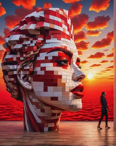 imaginacion,thorgerson,hemispheres,digiart,3d art,computer art,fractalius,public art,mindscape,png sculpture,morning illusion,surrealism,world digital painting,illusion,kusama,hyperreality,photomanipulation,hallucinated,3d fantasy,simulacra,Art,Artistic Painting,Artistic Painting 29