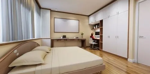 modern room,japanese-style room,smartsuite,3d rendering,cabin,bedroom