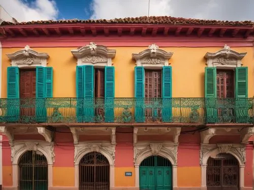 trinidad cuba old house,colorful facade,city unesco heritage trinidad cuba,old havana,palermo,sicily window,guanajuato,cartagena,balcones,ventanas,santiago di cuba,havana,sanjuan,facades,havana cuba,antigua,malaga,spanish tile,seville,cuba background,Art,Artistic Painting,Artistic Painting 25