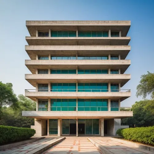 seidler,lodha,chandigarh,escala,ikoyi,bhawan,godrej,visalakshi,lasdun,goenka,brutalism,dcci,mahdavi,noida,corbusier,gandhinagar,docomomo,shenzhen vocational college,office block,residential tower,Conceptual Art,Oil color,Oil Color 02