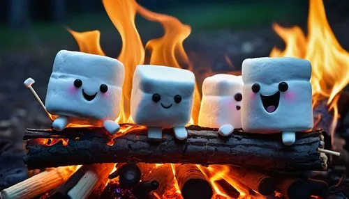 marshmallows,mallow family,marshmallow art,real marshmallow,marshmallow,campfire,snowman marshmallow,heart marshmallows,s'more,campfires,mallow,log fire,drug marshmallow,bonfire,fireside,fire background,warm and cozy,halloween ghosts,warmth,pyrogames,Photography,Artistic Photography,Artistic Photography 06