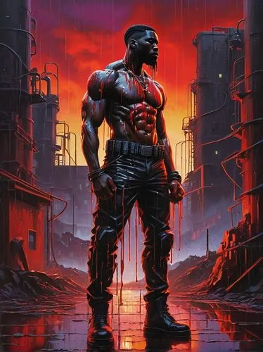 daikatana,kenshiro,contra,colossus,blazkowicz,darkseid,Conceptual Art,Daily,Daily 32