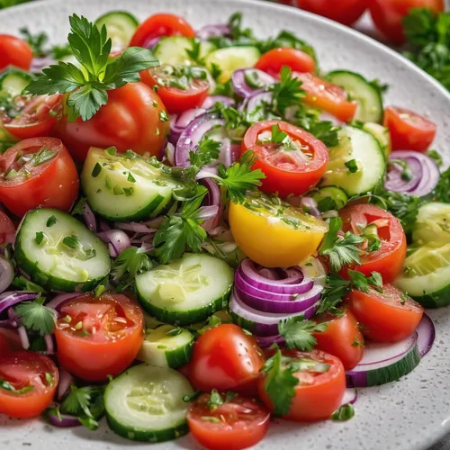 israeli salad,vegetable salad,greek salad,cut salad,garden salad,mediterranean diet,farmer's salad,green salad,side salad,rocket salad,mixed salad,salad platter,salad plate,insalata caprese,salad garnish,salad,potatoes with vegetables,colorful vegetables,spinach salad,fresh vegetables,Photography,General,Natural