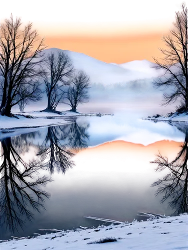 winter landscape,winter lake,reflection in water,ice landscape,reflections in water,water reflection,reflection of the surface of the water,mirror water,frozen lake,water mirror,mirror reflection,mirror in the meadow,snow landscape,reflexed,reflected,multiple exposure,mirrored,reflections,reflection,winter tree,Conceptual Art,Sci-Fi,Sci-Fi 01