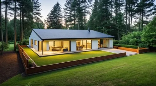 RENDER THIS SINGLE-FAMILY HOUSE WITH PORCH AND GARDEN,a beautiful home in the woods with its lawn,forest house,house in the forest,timber house,passivhaus,electrohome,inverted cottage,Illustration,Rea