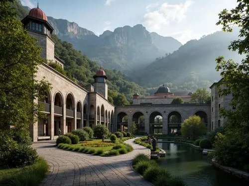 rivendell,oberland,house in the mountains,riftwar,rendalen,mountain settlement,house in mountains,alpine village,interlaken,canton of glarus,lefay,sse,cryengine,theed,gondolin,monastery,riverwood,merano,monastery garden,manor