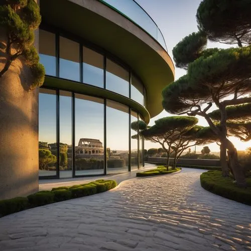 ucsd,seidler,getty centre,parque estoril,stanford university,technion,champalimaud,embl,getty,iese,caltech,segerstrom,cupertino,shorecrest,niemeyer,ucsb,estoril,deyoung,kaust,futuristic architecture,Illustration,Realistic Fantasy,Realistic Fantasy 08