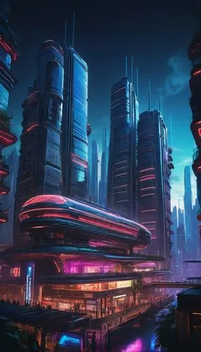 cybercity,futuristic landscape,cybertown,cyberport,futuristic,metropolis,coruscant,harbour city,fantasy city,cyberpunk,guangzhou,megacorporations,cyberia,futuristic architecture,cityscape,polara,shanghai,megacorporation,areopolis,capcities,Art,Classical Oil Painting,Classical Oil Painting 18