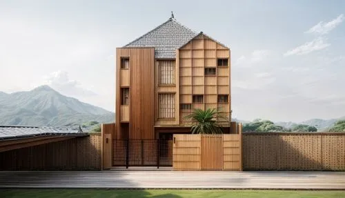 timber house,wooden facade,asian architecture,wooden house,dunes house,wooden construction,archidaily,house in mountains,moorea,cubic house,chinese architecture,house hevelius,house in the mountains,japanese architecture,chalet,eco-construction,kirrarchitecture,stilt house,eco hotel,cube stilt houses,Architecture,General,Japanese Traditional,Shoin-zukuri