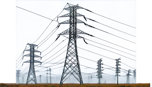 electricity pylons,electricity pylon,transmission tower,pylons,power towers,electrical grid,high voltage pylon,hvdc,substations,electric tower,high-voltage power lines,substation,powergrid,electricity generation,high voltage line,electrical energy,pylon,powerlines,high voltage wires,arresters,Illustration,Realistic Fantasy,Realistic Fantasy 27