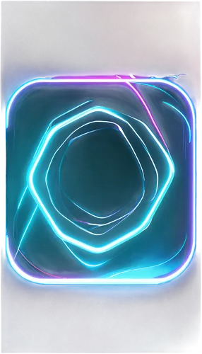 Infinite looping video, futuristic sci-fi background, neon lights, cyberpunk atmosphere, abstract shapes, geometric patterns, 3D models, metallic materials, glowing edges, fast-paced motion, dynamic c