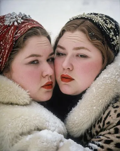 vintage girls,zhivago,dossi,vintage 1950s,vintage boy and girl,two girls,eskimos,gundlach,vintage women,vintage fashion,young women,vintage makeup,alaskans,1940 women,hermanas,furs,russky,kodachrome,avedon,cholas,Photography,Black and white photography,Black and White Photography 12