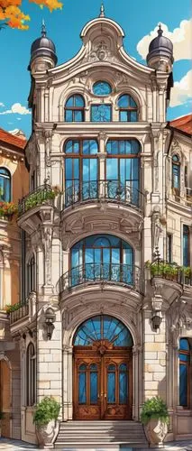 vongola,palladianism,angra,sapienza,luxury property,grand hotel,miramare,mansion,beautiful buildings,grand hotel europe,luxury real estate,luxury home,luxury hotel,europe palace,french building,machico,palazzos,maplestory,paradores,montecarlo,Unique,Design,Sticker