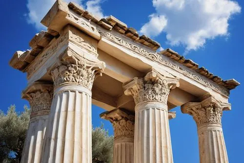 greek temple,doric columns,baalbek,ephesus,roman columns,leptis,erechtheus,temple of hercules,columns,temple of diana,pillars,roman temple,jerash,erechtheion,three pillars,celsus library,baalbeck,palmyra,pillar capitals,zappeion,Photography,Documentary Photography,Documentary Photography 32