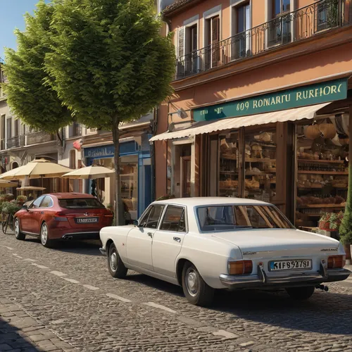 fiat 850,trastevere,renault 8,panhard pl 17,alfa romeo 1750 berlina,l'isle-sur-la-sorgue,street scene,shopping street,aix-en-provence,alfa romeo 105 series coupes,ascona,fiat cinquecento,frascati,cinquecento,lavaux,renault taxi de la marne,car boutique,triumph dolomite,alfa romeo sprint,french confectionery,Photography,General,Realistic