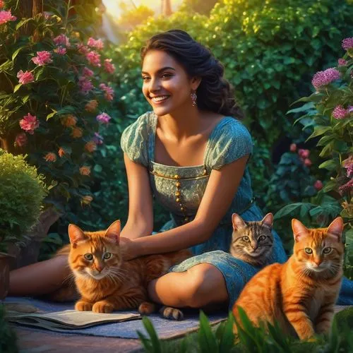 kittani,freema,arrietty,anoushka,jasmine,cat lovers,Photography,General,Fantasy