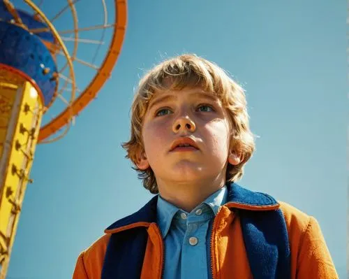 ferris wheel,eleven,funfair,fairground,amusement park,kite flyer,orange,sailing orange,hot air balloon ride,luna park,theme park,fly a kite,high wheel,parasailing,hot air balloon rides,valerian,hushpuppy,big wheel,carousel,prater