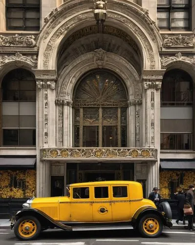 new york taxi,wontner,rolls royce 1926,yellow taxi,1935 chrysler imperial model c-2,yellow car,yellow jeep,1930 ruxton model c,mercedes benz limousine,packard 8,stutz,art deco,taxicab,grand central terminal,taxi cab,nypl,rolls royce car,amstutz,locomobile,classic rolls royce,Illustration,Abstract Fantasy,Abstract Fantasy 14