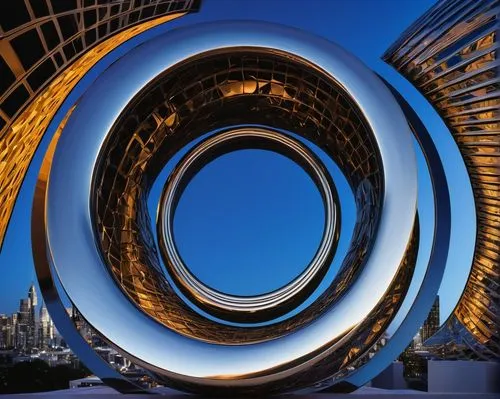 spirally,torus,annular,revolving light,spiralling,circularity,lightpainting,steel sculpture,spiral,semi circle arch,concentric,toroid,time spiral,spiral art,tiger and turtle,stereographic,singapore landmark,spiracle,toroidal,annulus,Conceptual Art,Daily,Daily 09