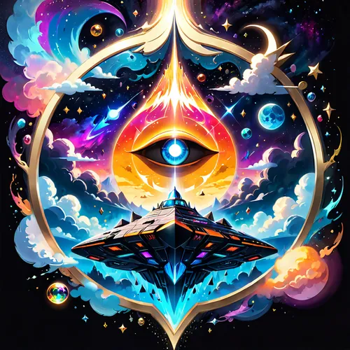 cosmic eye,astral traveler,all seeing eye,third eye,triquetra,mystic star,cosmic flower,sun and moon,esoteric symbol,zodiac sign libra,astral,cosmic,magic star flower,psychedelic art,mirror of souls,universe,witch's hat icon,heart chakra,sacred geometry,celestial,Anime,Anime,Cartoon